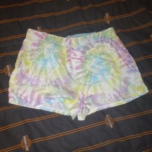 PINK TieDye Shorts